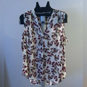 Vince Camuto Floral Sleeveless Women's Blouse 2X